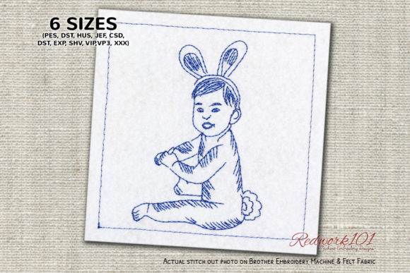 A Bunny Ear Design Perfect for Easter and Spring Projects