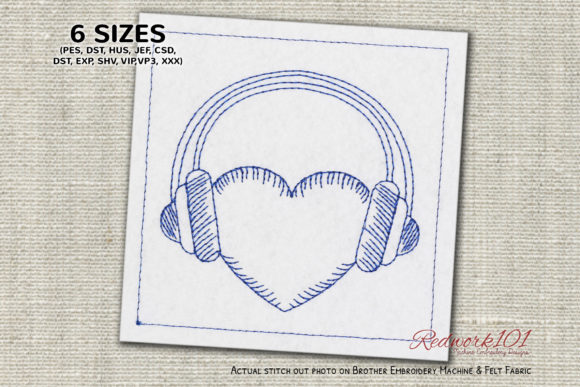 A Heartfelt Design for Personalized Embroidery Gifts