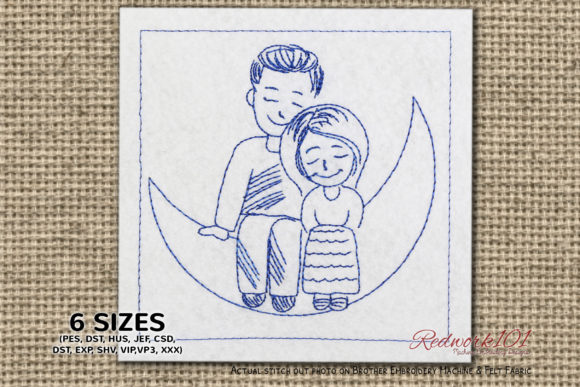 Boy and Girl on Moon Bluework: A Designer's Review
