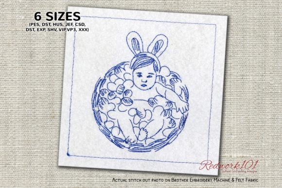 Craft Fair Review: Easter Basket Embroidery Design