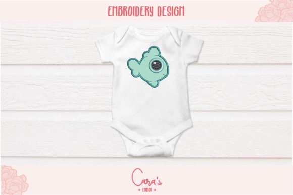 Cute Fish Applique: A Designer's Review for Boutique Apparel