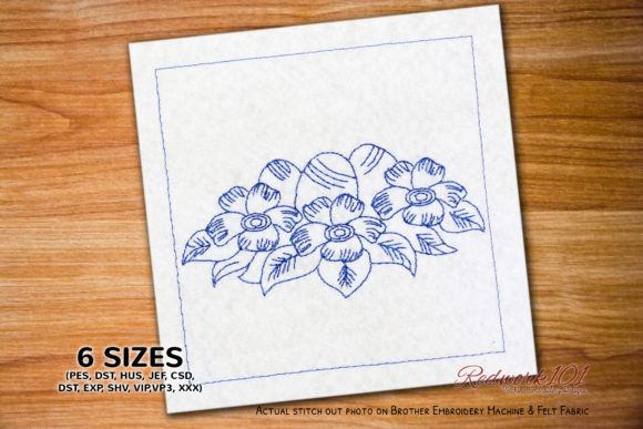 Easter Floral: A Designer's Review for Real Embroidery Projects