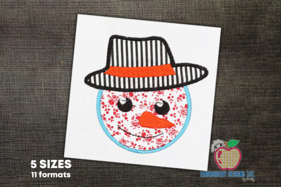 Evaluating the Snowman Head Applique Pattern for My Shop
